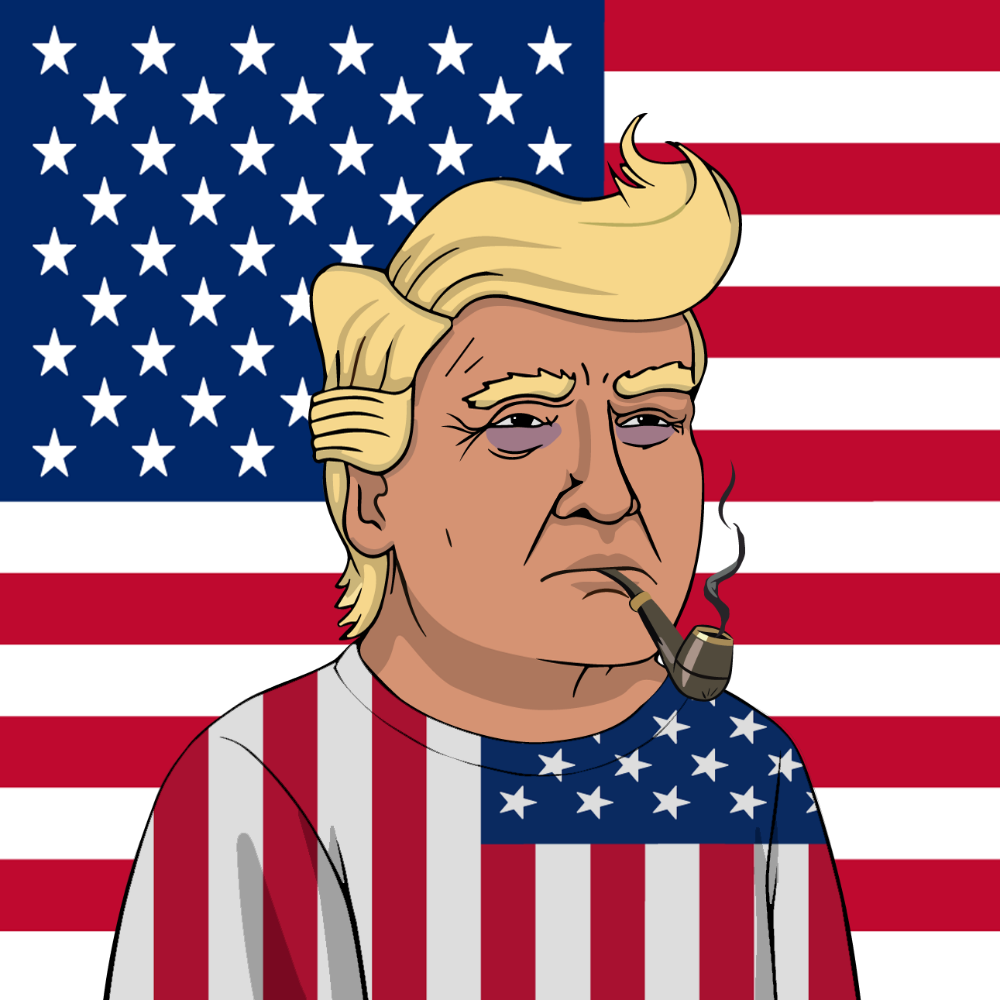 Bored Trump Club #2884